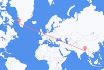 Flyg från Dhaka, Bangladesh till Nuuk, Grönland