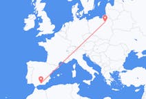 Flights from Szymany, Szczytno County, Poland to Granada, Spain