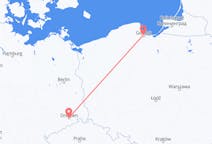 Flights from Dresden in Germany to Gdańsk in Poland