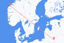 出发地 立陶宛维尔纽斯目的地 挪威Ålesund的航班