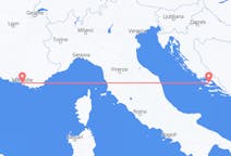 Flights from Marseille, France to Brač, Croatia