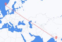 Flights from Loikaw, Myanmar (Burma) to Ålesund, Norway