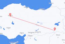 Flyrejser fra Ankara, Tyrkiet til Şırnak (Şırnak Provins), Tyrkiet