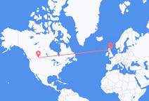 加拿大出发地 梅迪辛哈特飞往加拿大目的地 阿伯丁的航班