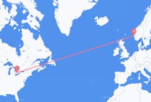 Flights from London, Canada to Stord, Norway