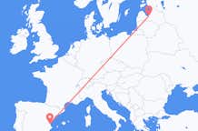 Flyrejser fra Valencia til Riga