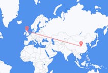 Flyrejser fra Xi'an, Kina til Edinburgh, Skotland