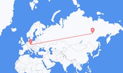 Fly fra Jakutsk til Karlovy Vary