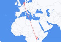Flyreiser fra Kigali, Rwanda til Dortmund, Tyskland