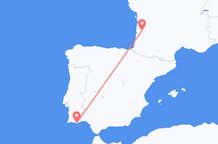 Flyreiser fra Faro-distriktet, Portugal til Bordeaux, Frankrike
