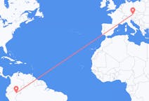 Flights from Iquitos, Peru to Linz, Austria