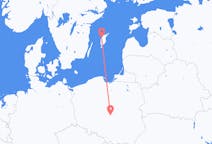 Flights from Visby, Sweden to Łódź, Poland