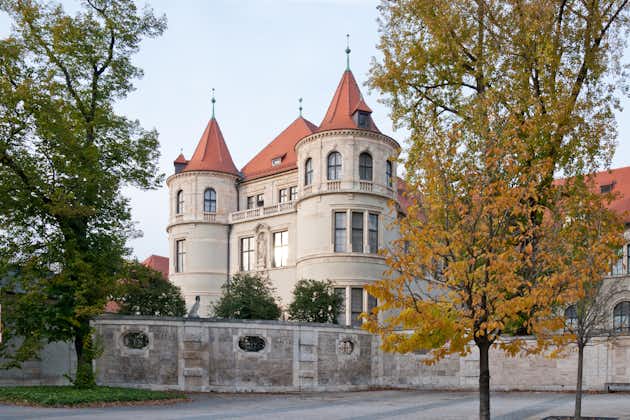 photo of Bavarian National Museum builing in Munich, Germany .