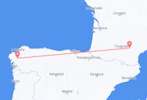 出发地 法国出发地 卡斯特尔目的地 西班牙圣地亚哥 － 德孔波斯特拉的航班