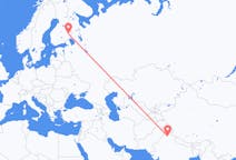 Flights from Chandigarh, India to Joensuu, Finland