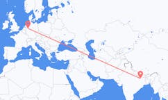 Flyg från Patna, Indien till Münster, Tyskland