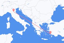 Vuelos de Bodrum, Turquía a Bolonia, Italia