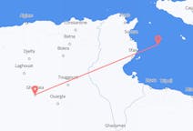 Fly fra Ghardaïa til Lampedusa