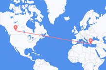 Flights from Edmonton to Santorini
