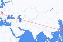 Flyreiser fra Ishigaki, Okinawa, til Budapest
