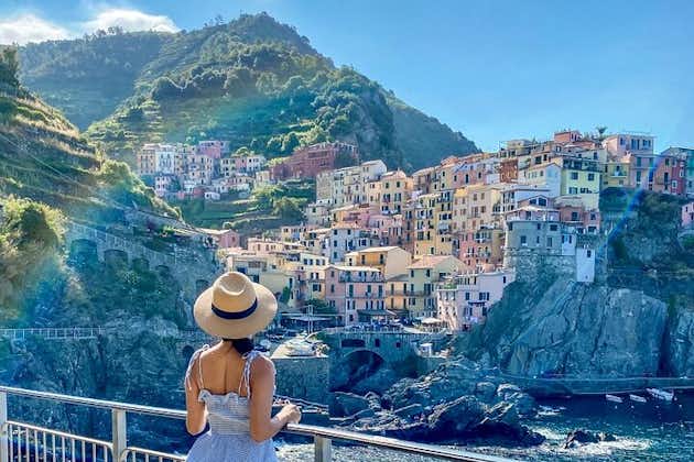Cinque Terre med tog med Portovenere med båd fra Firenze