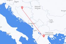 Fly fra Banja Luka til Kozani