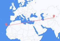 Flights from Andijan, Uzbekistan to Tenerife, Spain