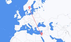 Flights from Aqaba, Jordan to Örebro, Sweden