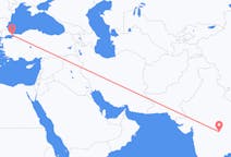 Flights from Nagpur to Istanbul