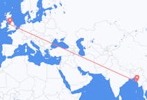 Flights from Kyaukpyu, Myanmar (Burma) to Liverpool, the United Kingdom