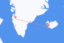 Flyreiser fra Reykjavik, Island til Kangerlussuaq, Grønland