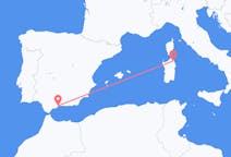 Flights from Olbia to Málaga