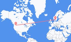 Flyreiser fra Lewiston, USA til Göteborg, Sverige