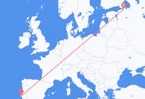 Flug frá Sankti Pétursborg, Rússlandi til Lissabon, Portúgal