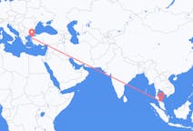 Flights from Narathiwat Province, Thailand to Edremit, Turkey