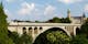 photo of the bridge of adolf (New bridge) - a bridge in the city of luxembourg, (built 1900-1903). The bridge connects upper and lower town: two parts of luxembourg. 