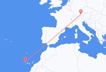 Flights from Santa Cruz de La Palma in Spain to Munich in Germany