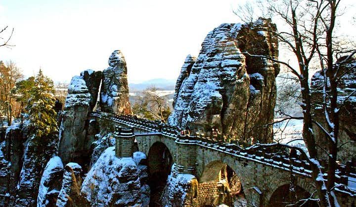 Best of Bohemian and Saxon Switzerland Day Trip from Dresden- Winter Tour