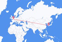 Flyreiser fra Fukuoka, Japan til Lille, Frankrike