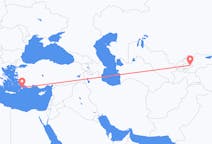 Flyg från Andizjan, Uzbekistan till Rhodes, England, Grekland