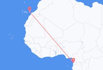 Flyreiser fra Bata, Ekvatorial-Guinea til Ajuy, Spania