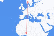 Flights from Akure, Nigeria to Kristiansand, Norway
