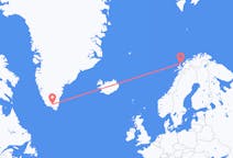 Flights from Andenes, Norway to Narsarsuaq, Greenland
