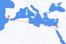 Vols d’Aqaba, Jordanie à Xérès, Espagne