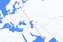 Flyrejser fra Pune, Indien til Kuopio, Finland