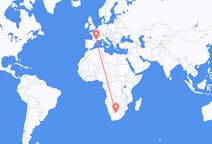 Flyreiser fra Dingleton, Sør-Afrika til Carcassonne, Frankrike