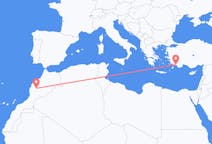 Flyreiser fra Marrakech, Marokko til Dalaman, Tyrkia