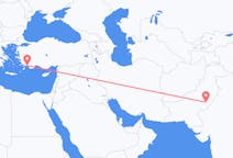 出发地 巴基斯坦巴哈瓦尔布尔目的地 土耳其达拉曼的航班