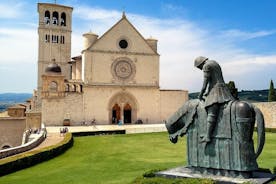 Assisi privat promenadtur inklusive St. Francis basilika