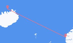 Flights from Grimsey, Iceland to Florø, Norway